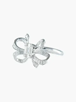 Bague Noeud Diamants