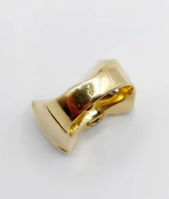 Bague noeud XXL Art Déco or jaune, 2,46 carats de diamant (circa 1950)