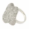 Bague Nuage pavage diamants 5,17 ct