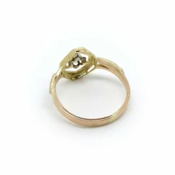 Bague Octogonale Diamants