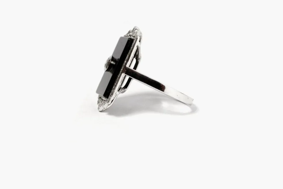 Bague Onyx Diamants