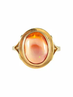 Bague Opale de feu