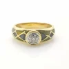Bague or & diamants