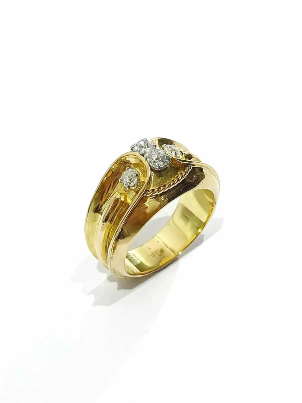 Bague Or & diamants