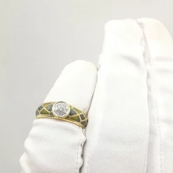 Bague or & diamants