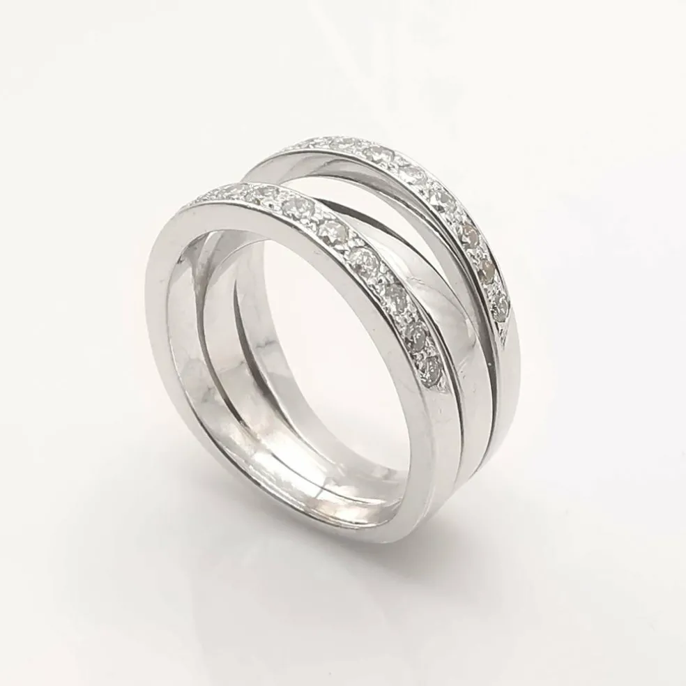 Bague or & diamants