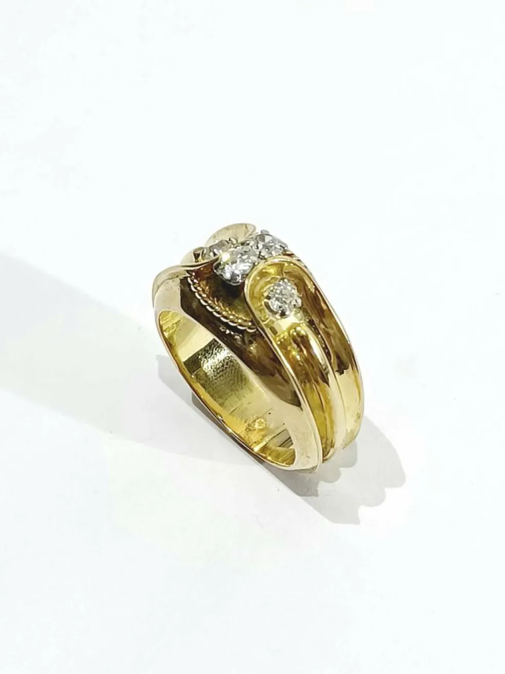 Bague Or & diamants