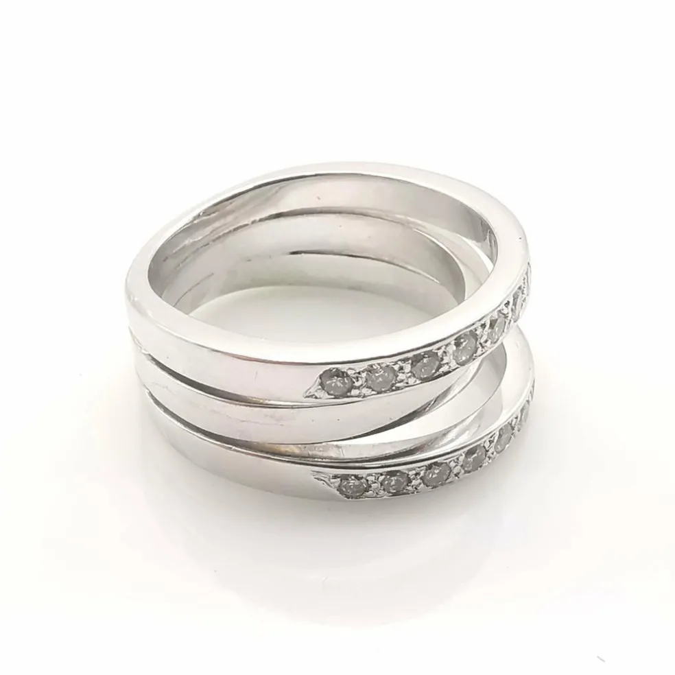 Bague or & diamants