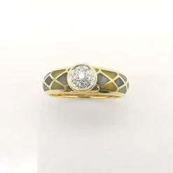 Bague or & diamants