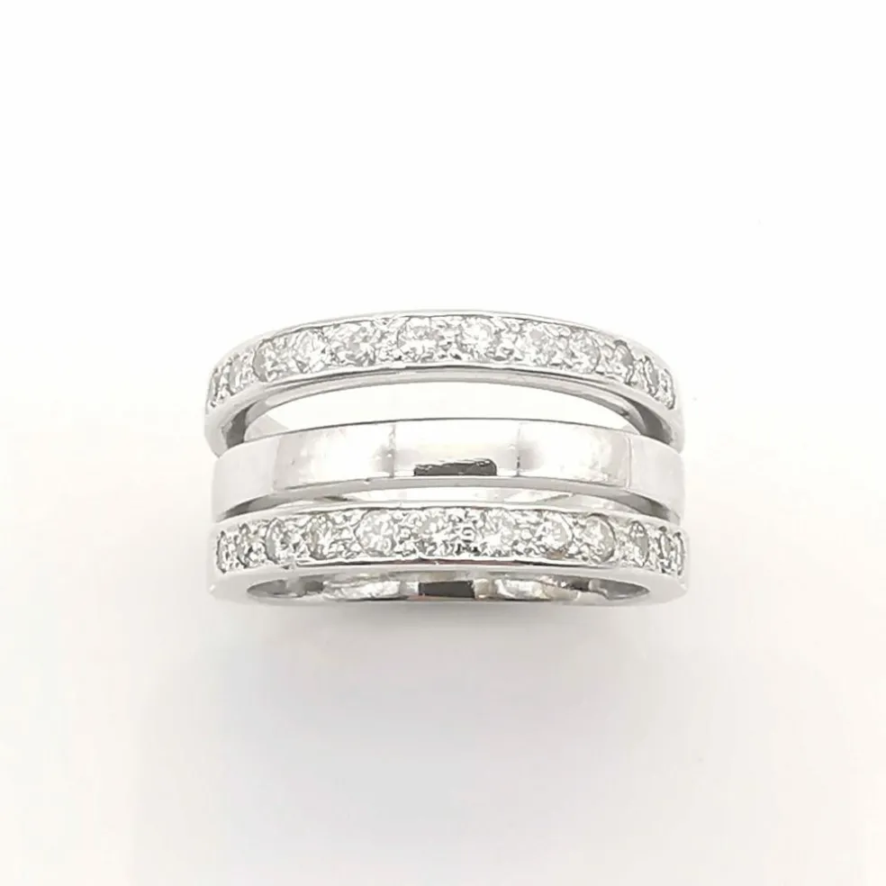 Bague or & diamants