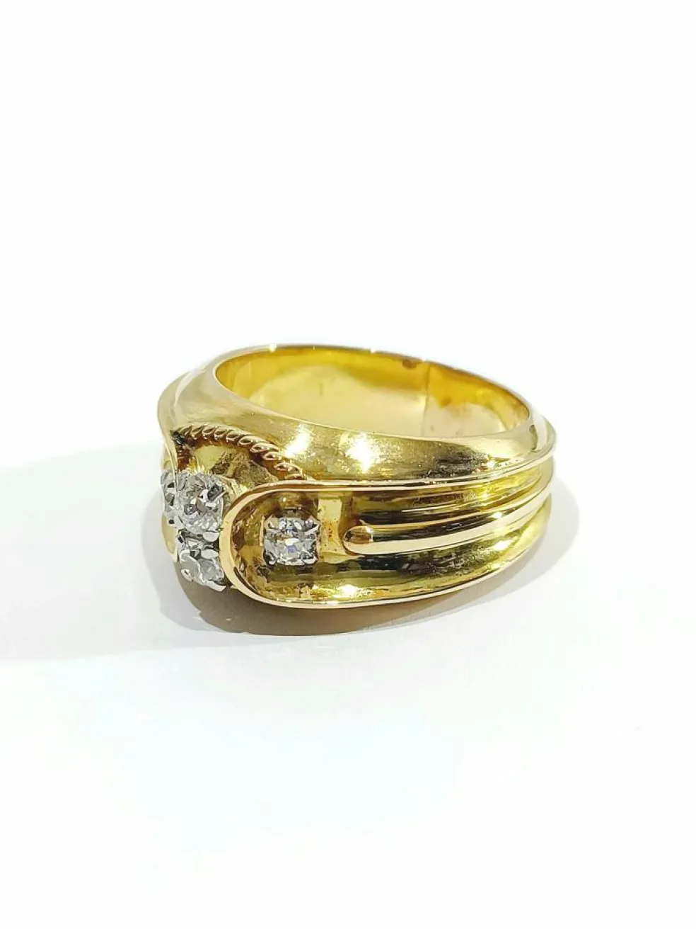 Bague Or & diamants