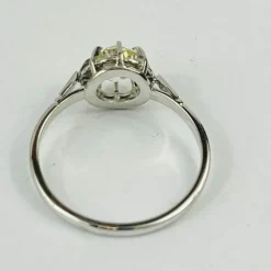 Bague Or avec Diamant Solitaire