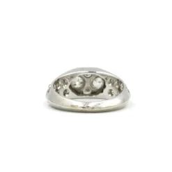 Bague Or blanc 24 Diamants