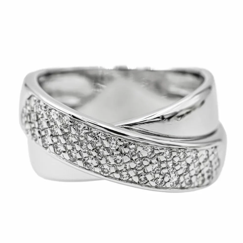 Bague Or blanc Diamant