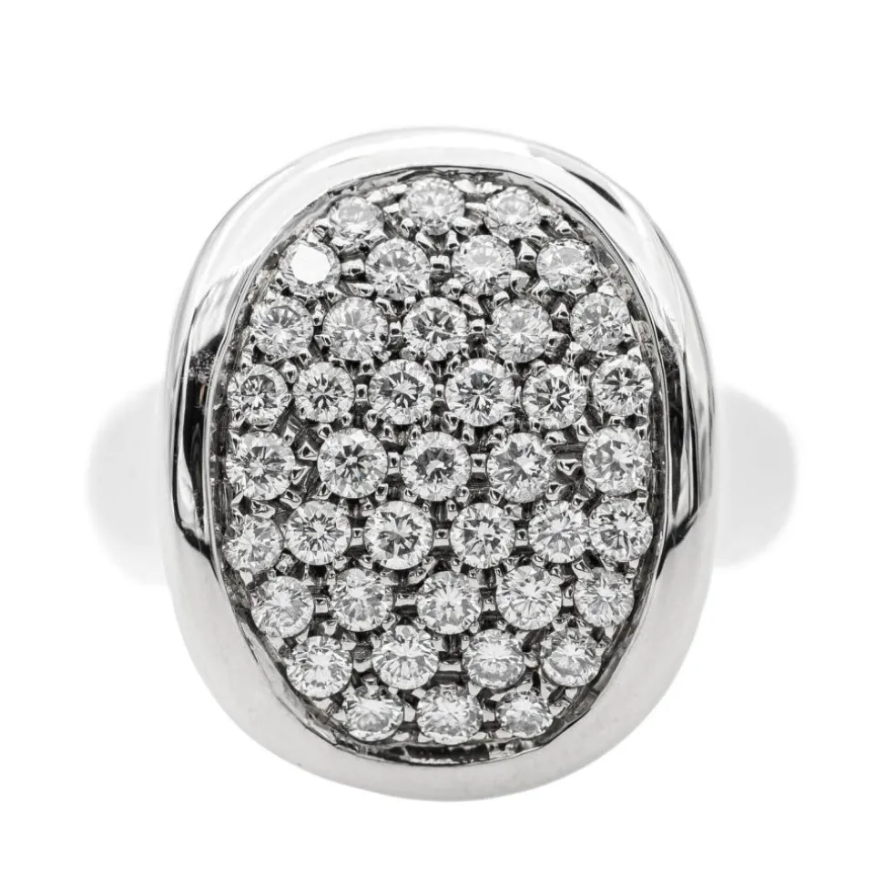 Bague Or blanc Diamant