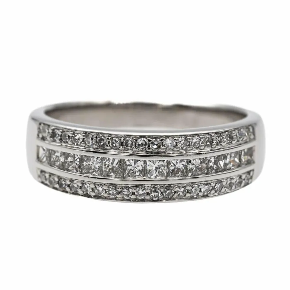Bague Or blanc Diamant