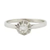 Bague Or blanc Diamant