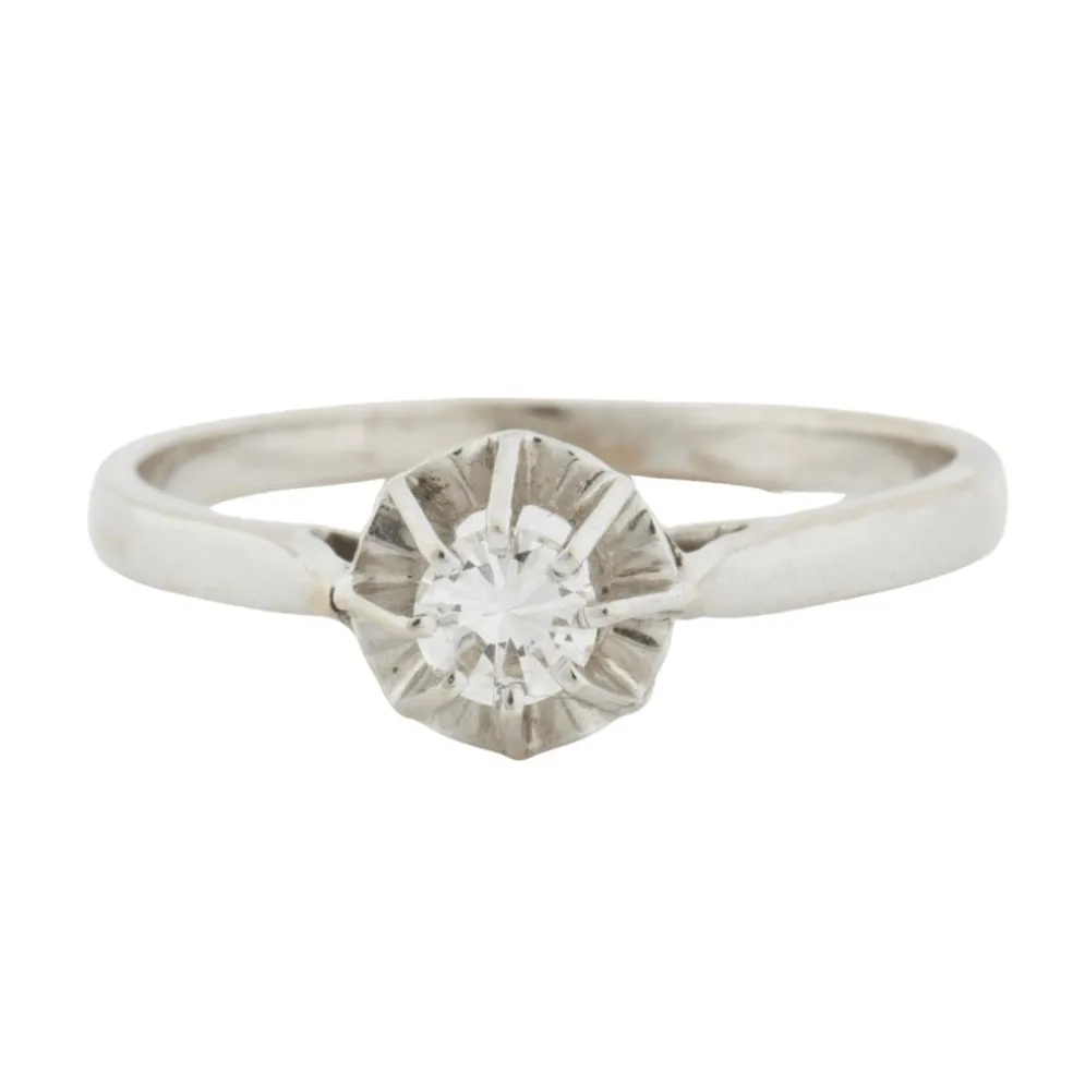 Bague Or blanc Diamant