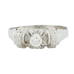 Bague Or blanc Diamant
