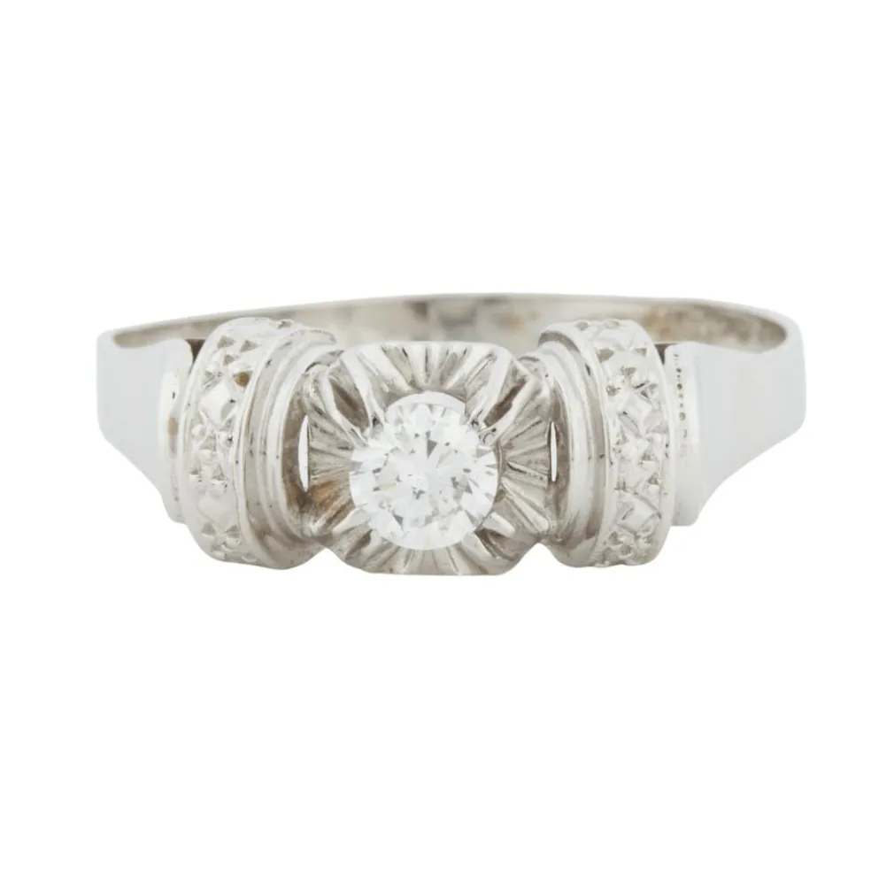 Bague Or blanc Diamant