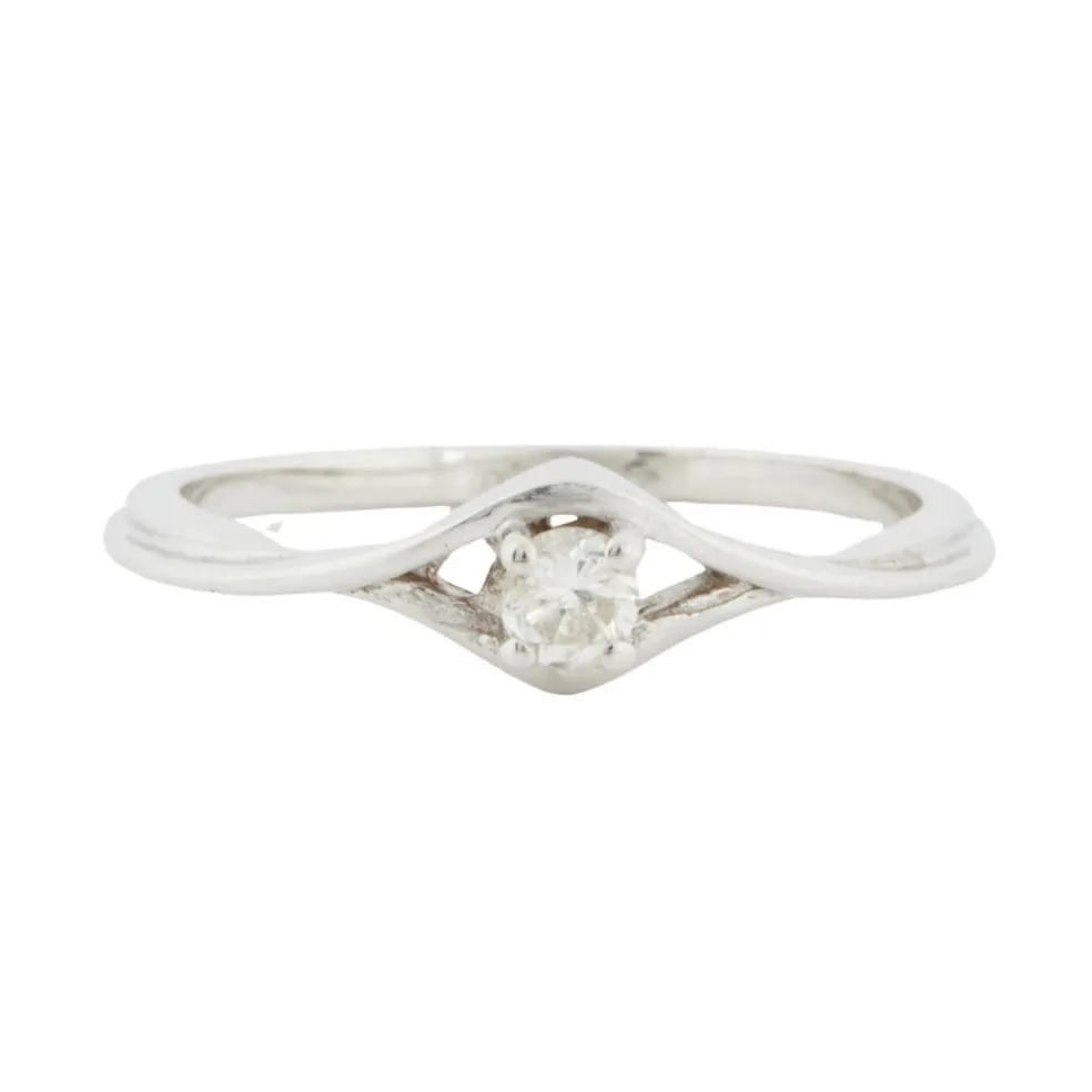Bague Or blanc Diamant