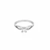 Bague or blanc diamant