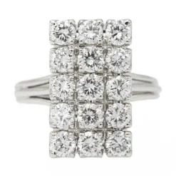 Bague Or blanc Diamant