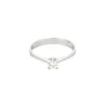 Bague or blanc diamant