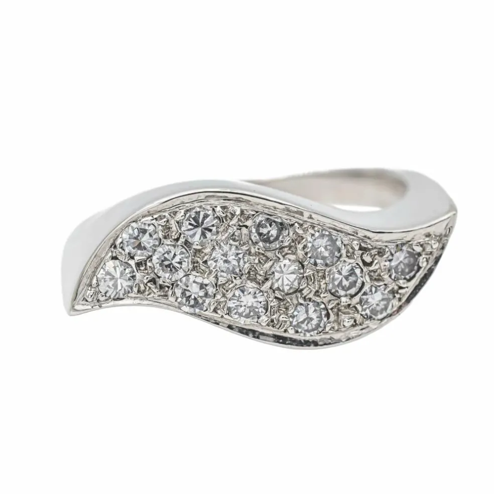 Bague Or blanc Diamant