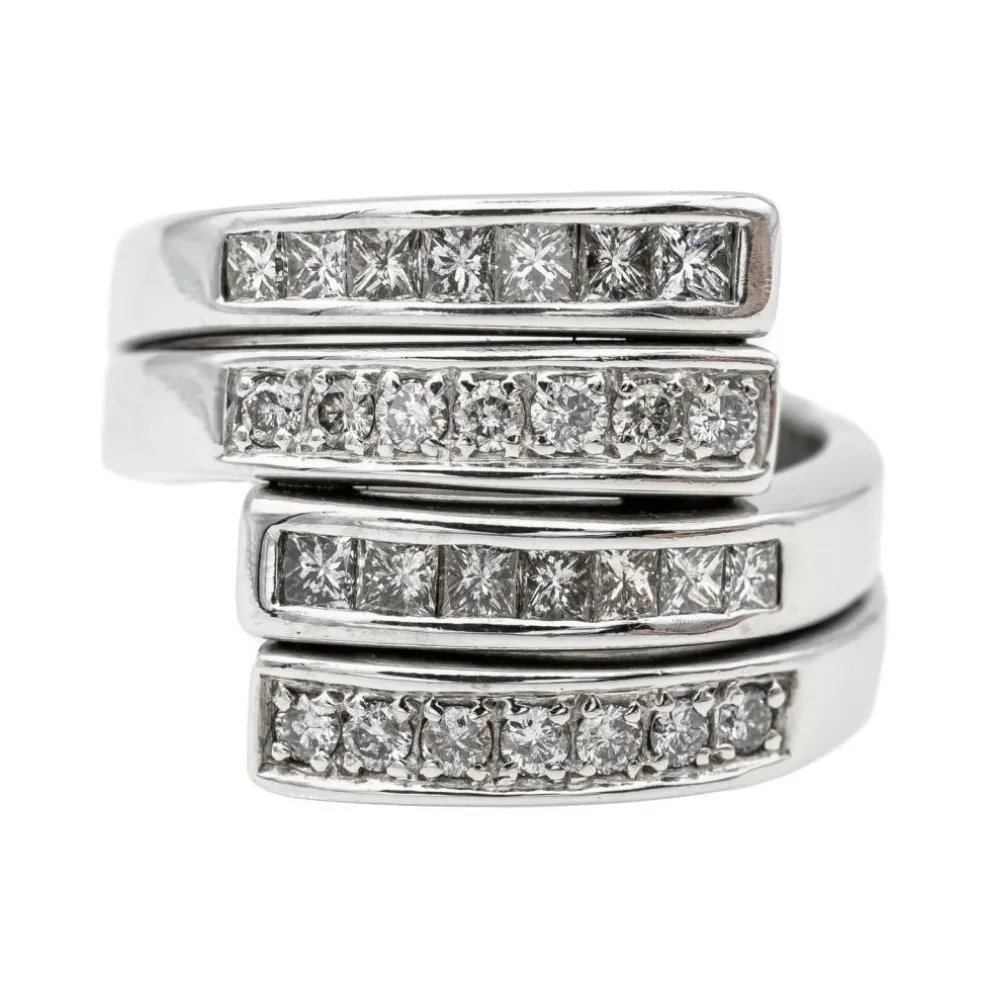 Bague Or blanc Diamant