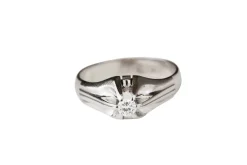 Bague Or blanc Diamant