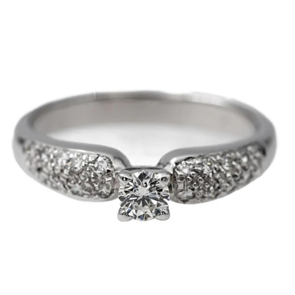 Bague Or blanc Diamant