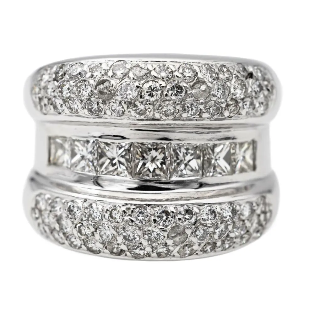 Bague Or blanc Diamant