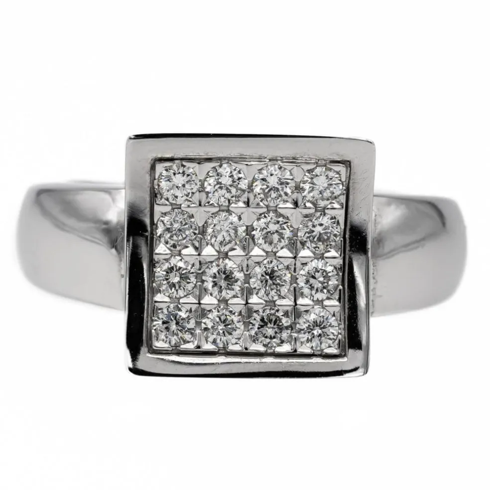 Bague Or blanc Diamant