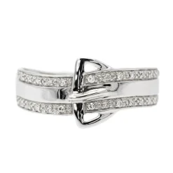Bague Or blanc Diamant