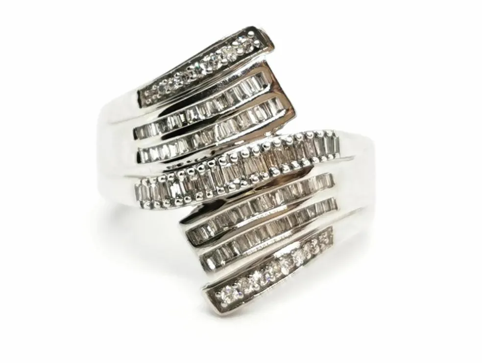 Bague Or blanc Diamant