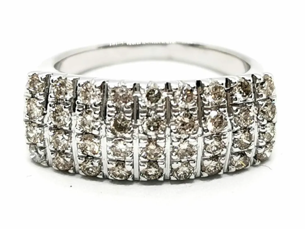 Bague Or blanc Diamant