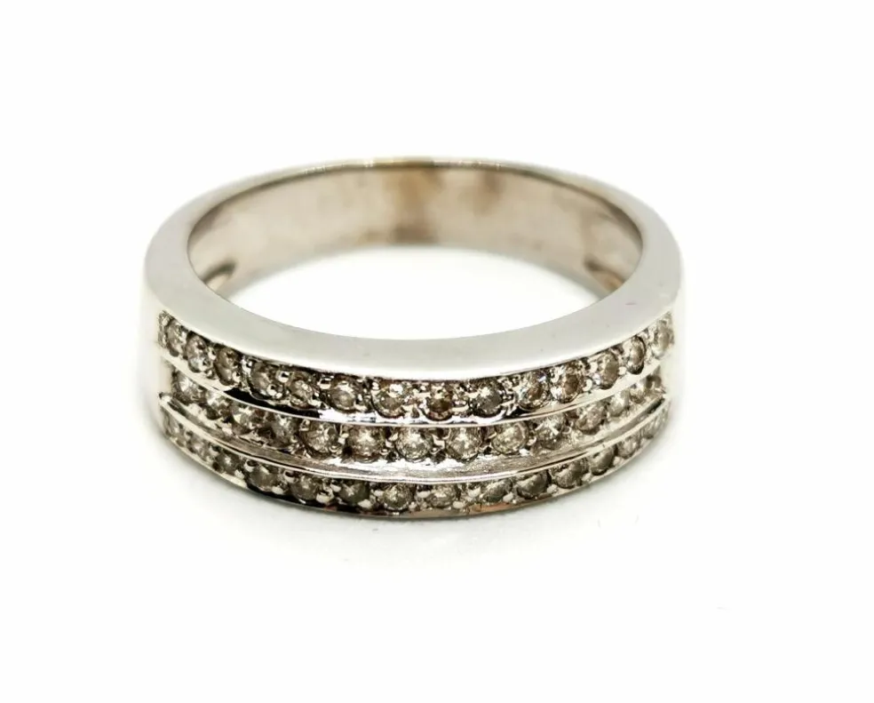 Bague Or blanc Diamant