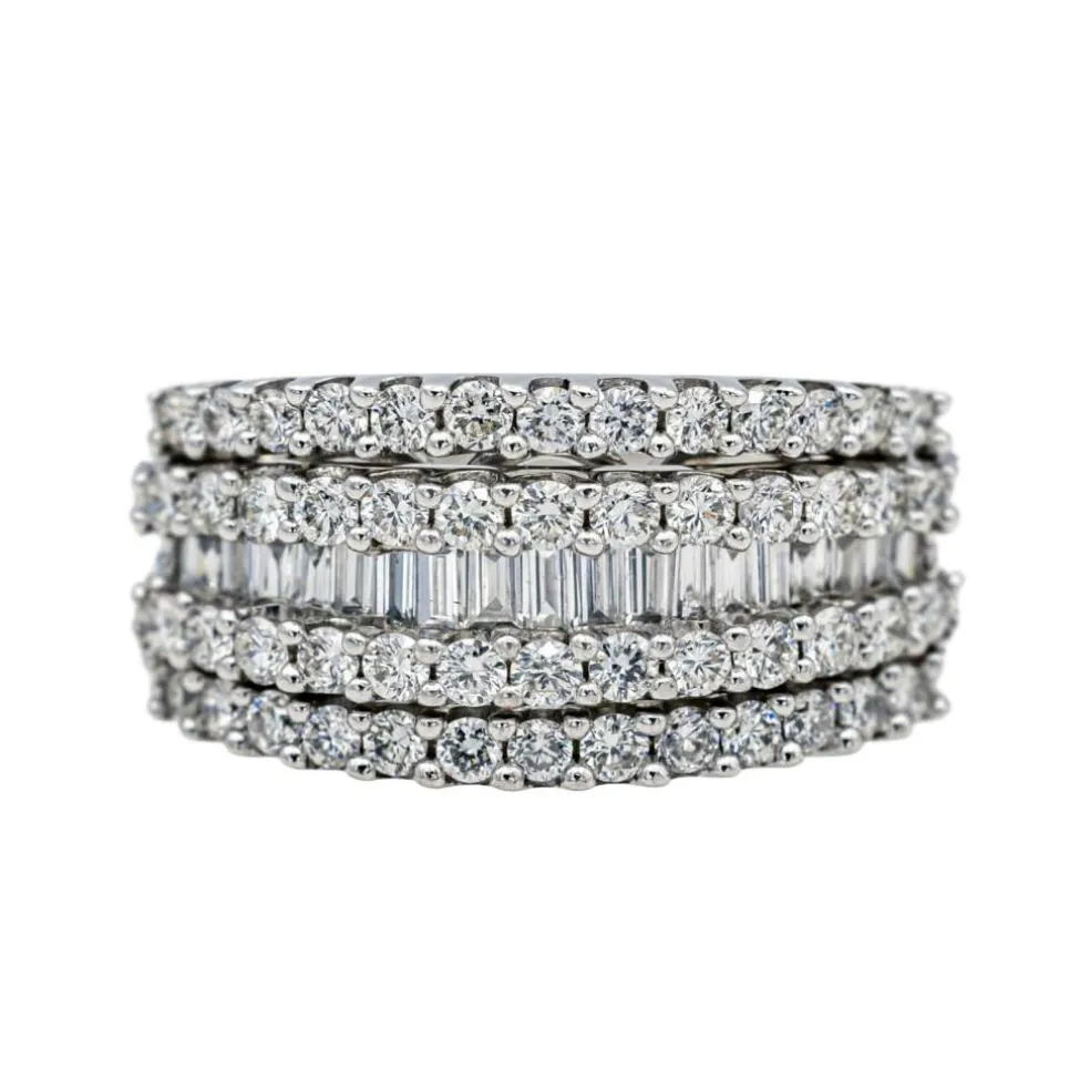 Bague Or blanc Diamant