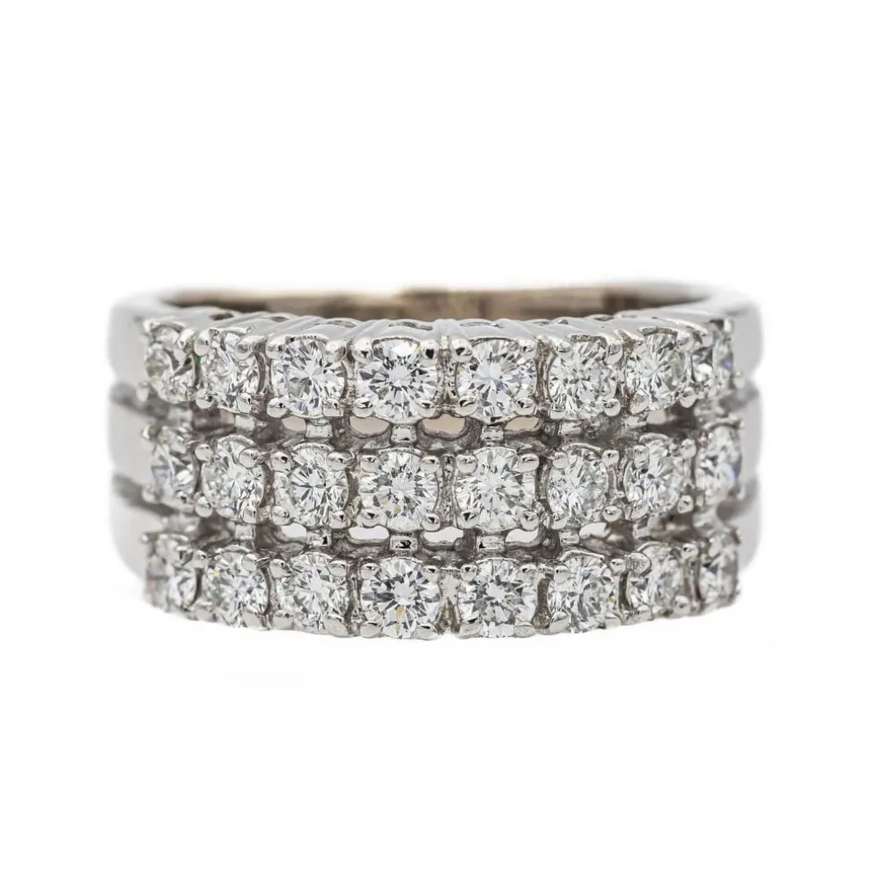 Bague Or blanc Diamant