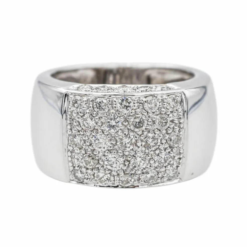 Bague Or blanc Diamant