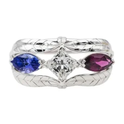 Bague Or blanc Diamant