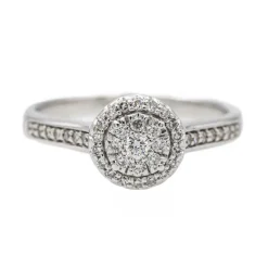 Bague Or blanc Diamant