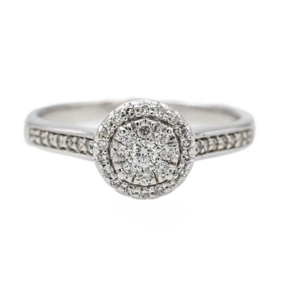 Bague Or blanc Diamant