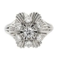 Bague Or blanc Diamant