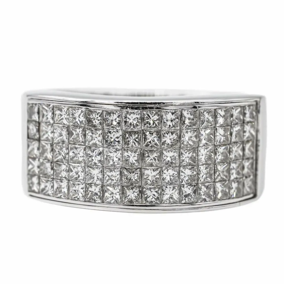 Bague Or blanc Diamant