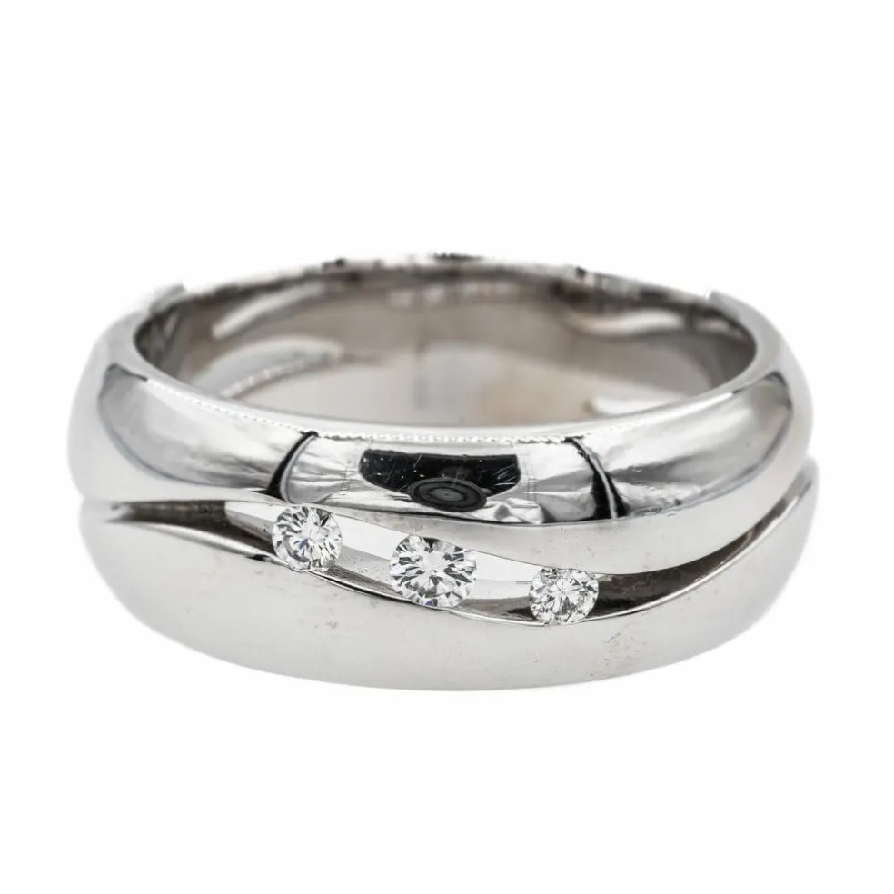 Bague Or blanc Diamant