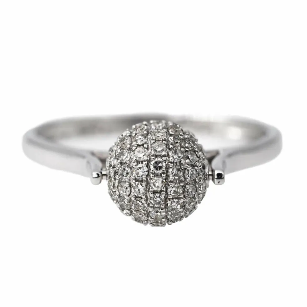 Bague Or blanc Diamant