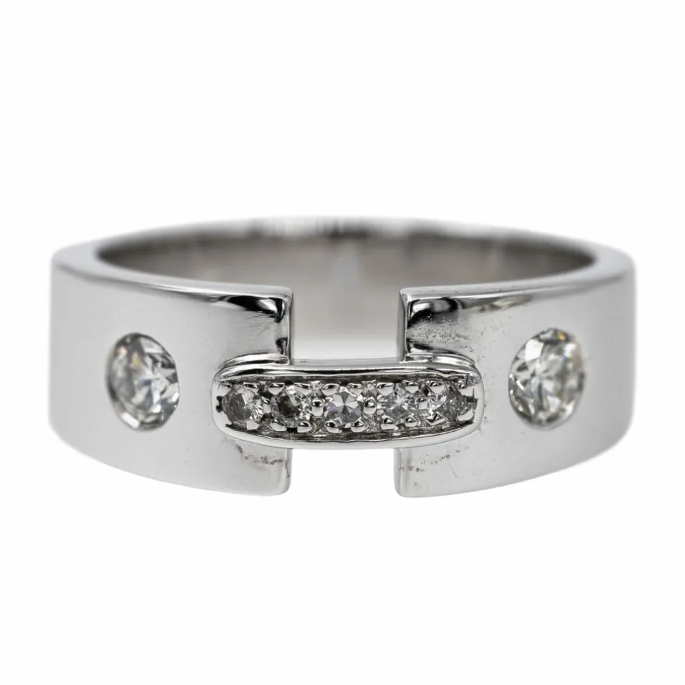 Bague Or blanc Diamant