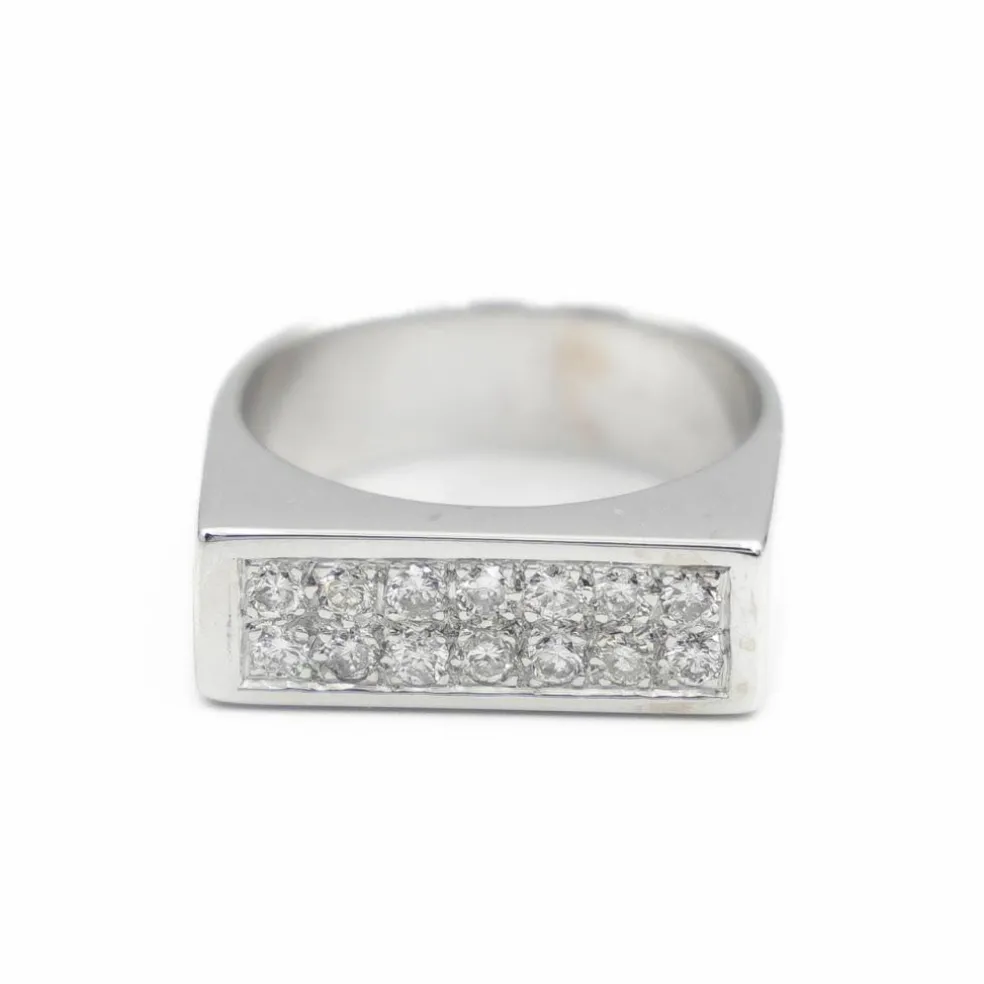 Bague Or blanc Diamant
